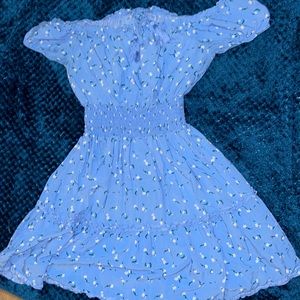 Blue size.M flowy dress